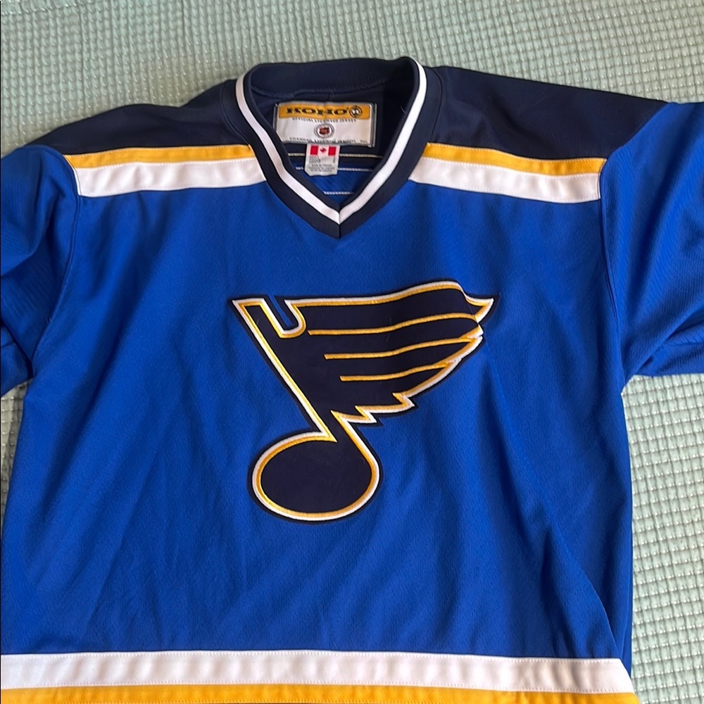 Authentic Vintage St. Louis Blues Jersey Canadian (Brand: Koho-Tuote Oy)